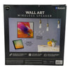 IHip Bluetooth Wall Art Wireless Speaker 30 Foot Range Indoor Audio New