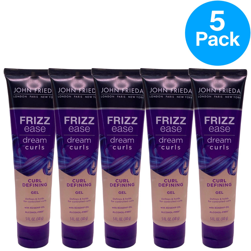John Frieda Frizz Ease Dream Curls Curl Defining Gel 5 fl oz 5 Pack New
