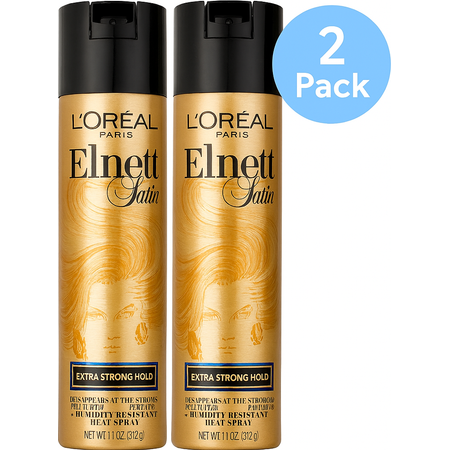 L'Oréal Elnett Satin Extra Strong Hold Hairspray 11 oz (2 Pack) New 1