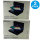 Vivitar Alarm Clock Wireless Charger Pad 5W Digital LED Nightstand Stand 2 Pack