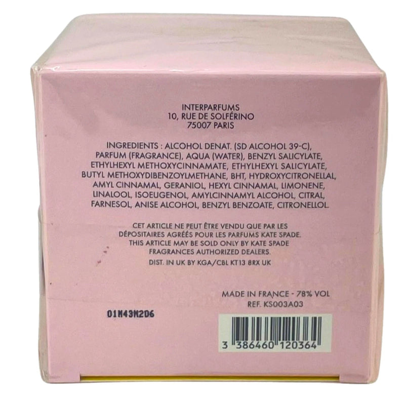 Kate Spade Live Color Fully Eau De Parfum Spray 30ml 1.0fl oz New In Box