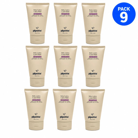 Pipette Baby Lotion Vanilla Ylang Ylang Nontoxic 5.7 floz 9 Pack