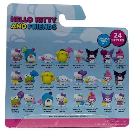 Hello Kitty & Friends Dreamland Figure Packs Series 2 – 2 Pack – New 2