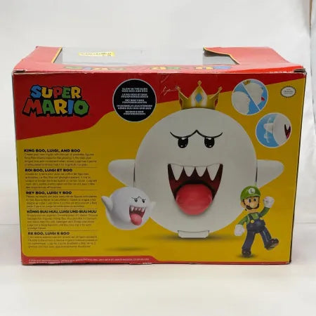 Nintendo Super Mario King Boo, Luigi & Boo Action Figure Set - 3pk Glow in Dark 3