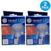 GE Reveal LED 45W Replacement Dimmable Indoor Floodlight R20 Bulb 2 Pack New