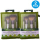 EcoTools On-The-Go Style Kit Travel Makeup Brush Set with Cosmetic Bag 4 Pieces