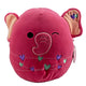 Squishmallows Cherish the Pink Elephant Hearts Valentine's Day Plush 12 inch New