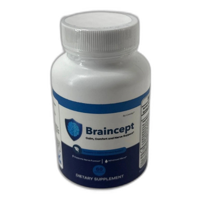 Avenura Braincept Natural Brain Supplement Memory 60 Capsules Exp 01/29 New