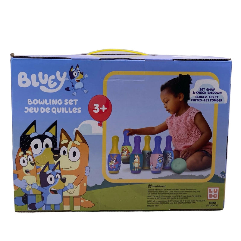 Bluey Bowling Set Kids Toy 6 Pins Ball Indoor Game 2 Pack New