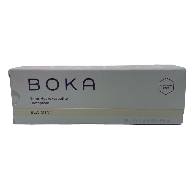 BOKA Ela Mint Nano Hydroxyapatite Toothpaste 3.4 oz 2 Pack New