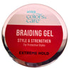 KISS Colors & Care Braiding Gel Extreme Hold Style & Strengthen 6 fl oz (2 Pack)