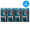 Gillette Mach3 Razor Handle + 2 Cartridges Men 4 Pack New