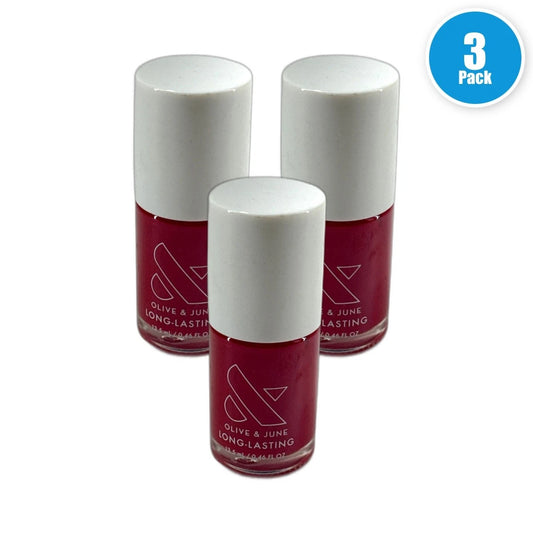 Olive & June Nail Polish 0.5oz Lacquer Manicure Color Nail Art CV Pack of 3 New