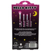 Sanrio Hello Kitty Halloween Gothic Skull 4-Piece Cosmetic Makeup Brush Set - 1 Pack