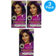 Schwarzkopf Keratin Root Touch Up Hair Color 4.0 Dark Brown 3 Pack Exp 11/27 New