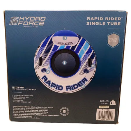 Hydro Force Rapid Rider Inflatable Tube 53in Single Person New