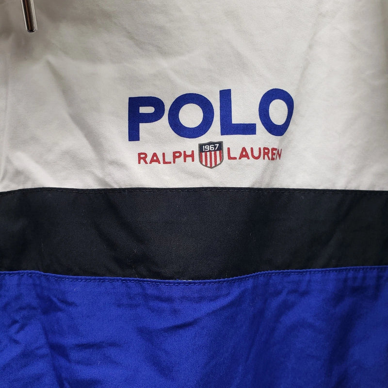 Polo Ralph Lauren Jacket Blue White Size S Men's NWOT Cotton
