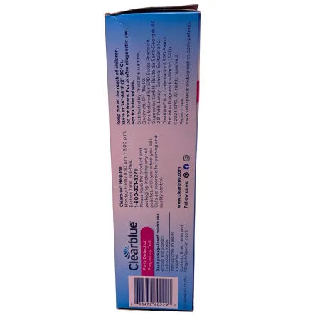 Clearblue Early Detection Pregnancy Test 5 Ct Value Pack 3 Pack Exp 02/2027