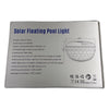 Pooldecor Floating Pool Lights Solar Powered LED White Outdoor Garden New