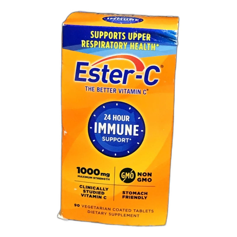24 Hour Immune Support 1000mg 90 Vegetarian Tablets Exp 12/28 New