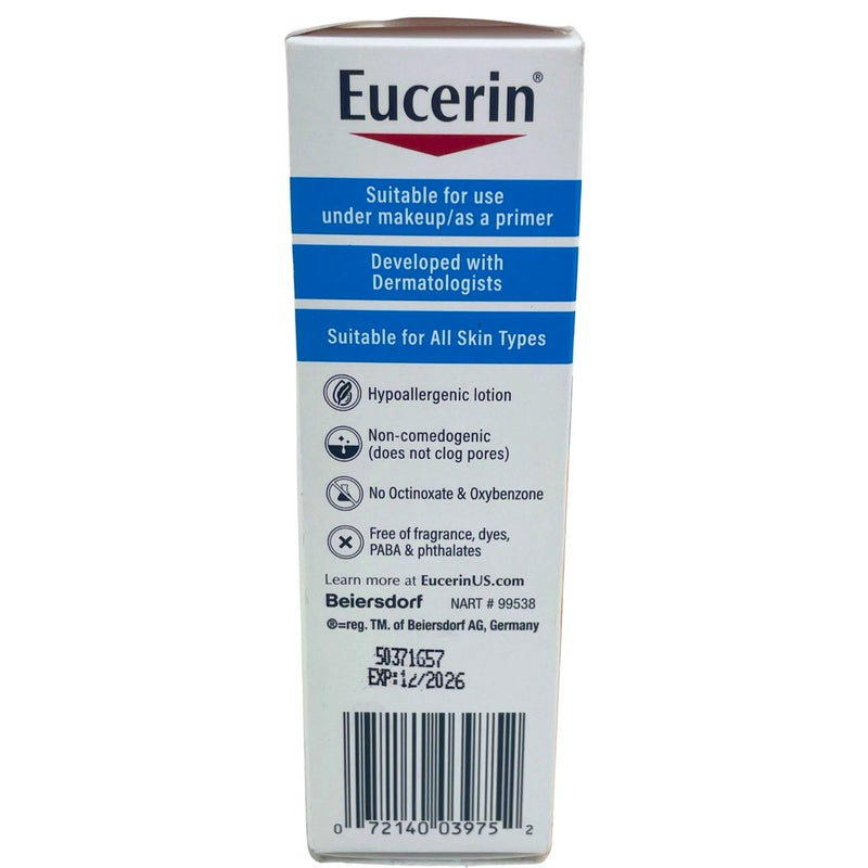 Eucerin SPF 50 Advanced Hydration Ultra-Light Fluid Face Sunscreen 9 Pack