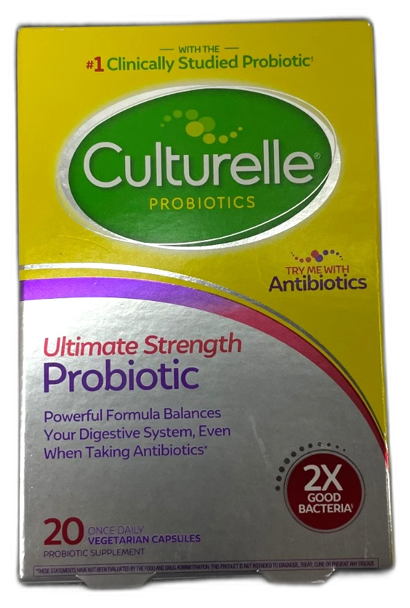 Culturelle Ultimate Strength Probiotic 20 30 Exp 04/27 Pack of 2 New
