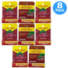 Burt's Bees Peppermint Moisturizing Lip Balm Limited Edition Cards 0.15 Oz 8 Pac