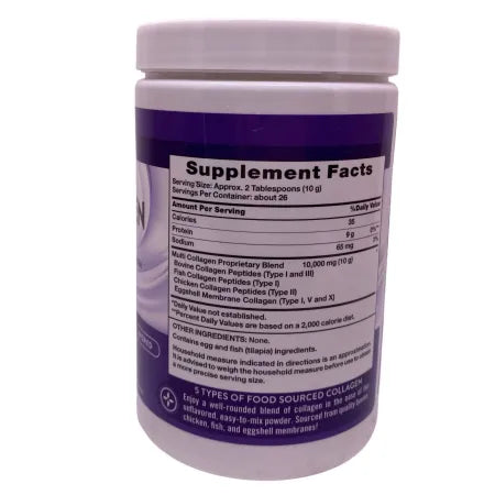 Nature’s Truth Multi Collagen Peptides Powder 9oz 2 Pack New Exp 11/2027