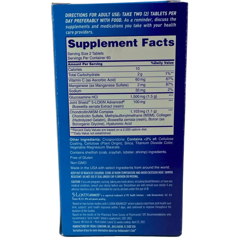 Osteo Bi-Flex Joint Health Triple Strength Glucosamine Chondroitin 120 Coated