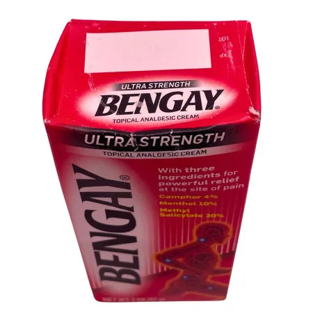 Bengay Ultra Strength Topical Analgesic Pain Relief Cream 2oz 2 Pack