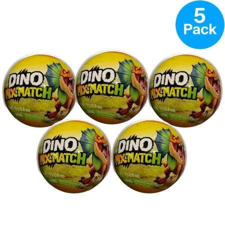 ZURU 5 Surprise Dino Mix & Match Slime (5 Pack)