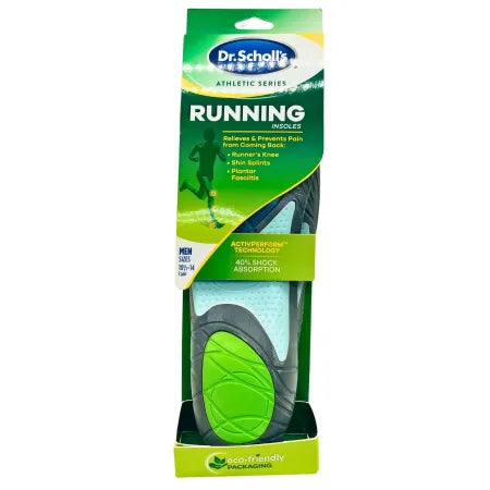Dr. Scholl’s Running Insoles Men’s Sizes 10.5–14 – 1 Pair – New 1