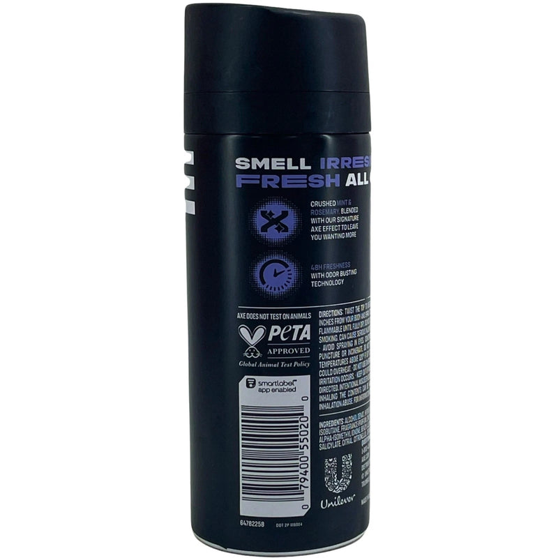 AXE Phoenix Irresistibly Fresh 48H Deodorant Body Spray Crushed Mint & Rosemary