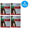 Lure Essentials EDGE Cupping Therapy Set - 4 Silicone Cups - 4 Pack Bundle