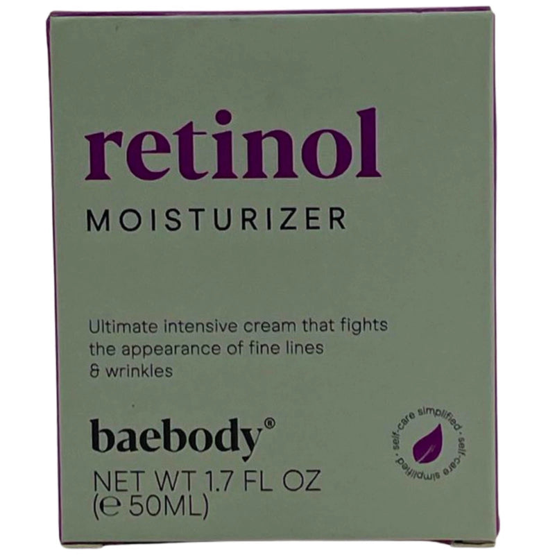 Baebody Retinol Moisturizer Cream for Face and Eye Area Fine Lines 1 Pack New