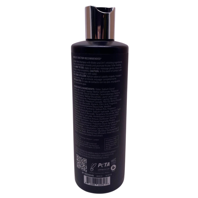 Bosley 2-in-1 Shampoo & Conditioner 10.1 oz 3 Pack New