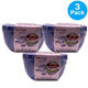 Bentgo Salad All-in-One Salad Container Purple Leak-Proof Lunch Box 3 Pack New