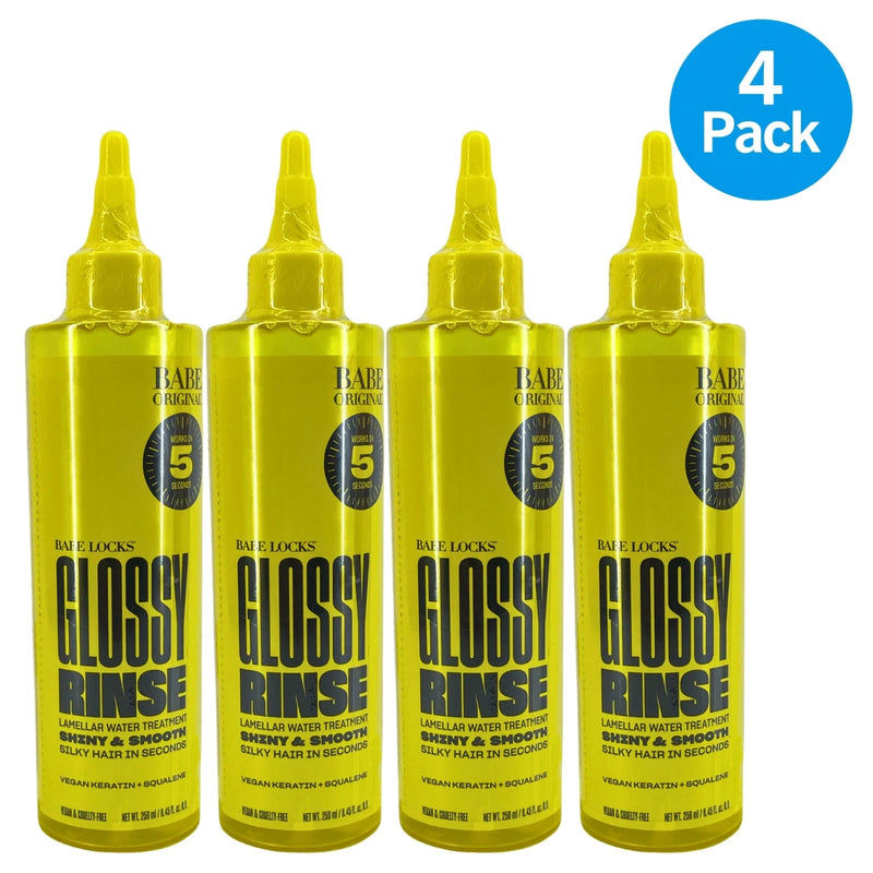 Babe Original Babe Locks Glossy Rinse Lamellar Water Treatment 8.45 FL OZ 4 Pack