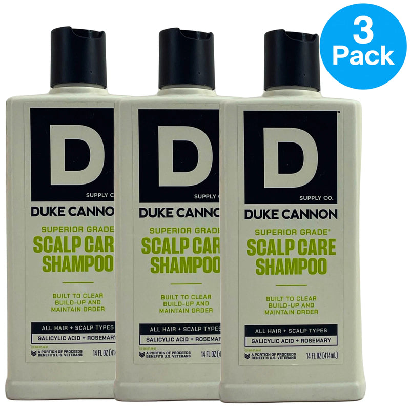 Duke Cannon Superior Grade Scalp Care Shampoo Salicylic Acid & Rosemary 14 fl oz