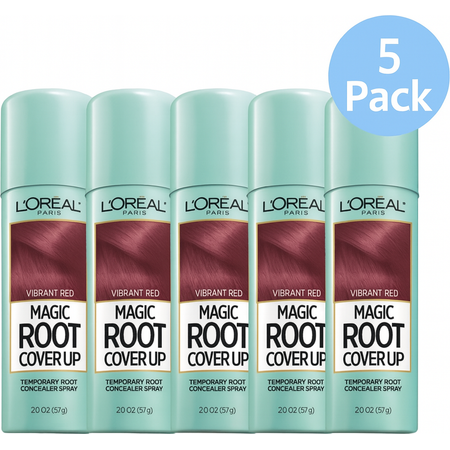 L'Oreal Magic Root Cover Up Red 2 oz - 5 Pack - New 1
