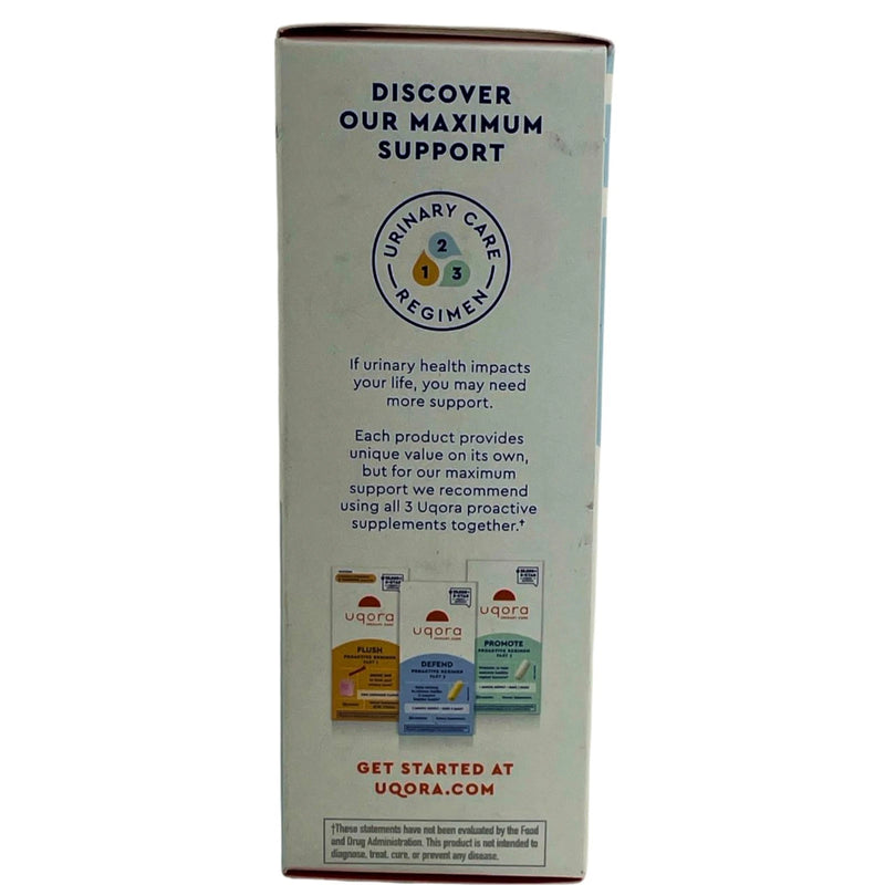 Uqora Defend Proactive Regimen Part 2 Urinary Health Support 60 Capsules 2 Pack