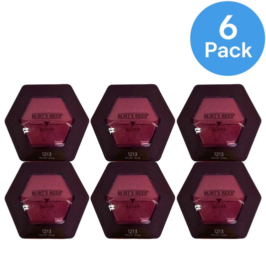 Burt's Bees Blush 1213 Velvet Wine with bamboo packaging, new sealed