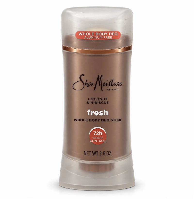 SheaMoisture Coconut Hibiscus Whole Body Deodorant 2.6oz 4 Pack New