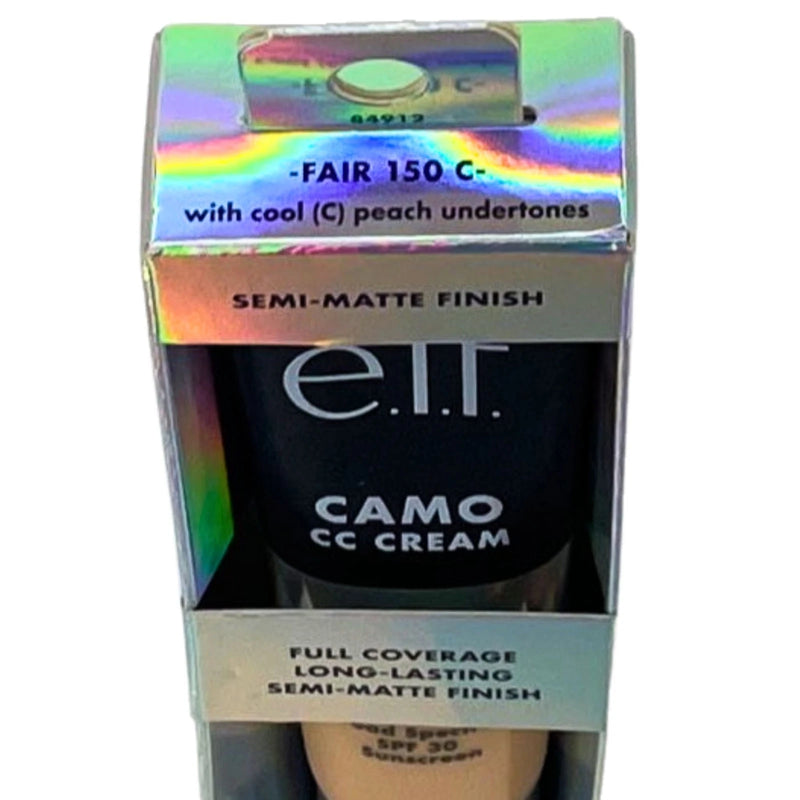 e.l.f. Camo CC Cream - Fair 150 C with Cool Peach Undertones (5 Pack, 1oz)