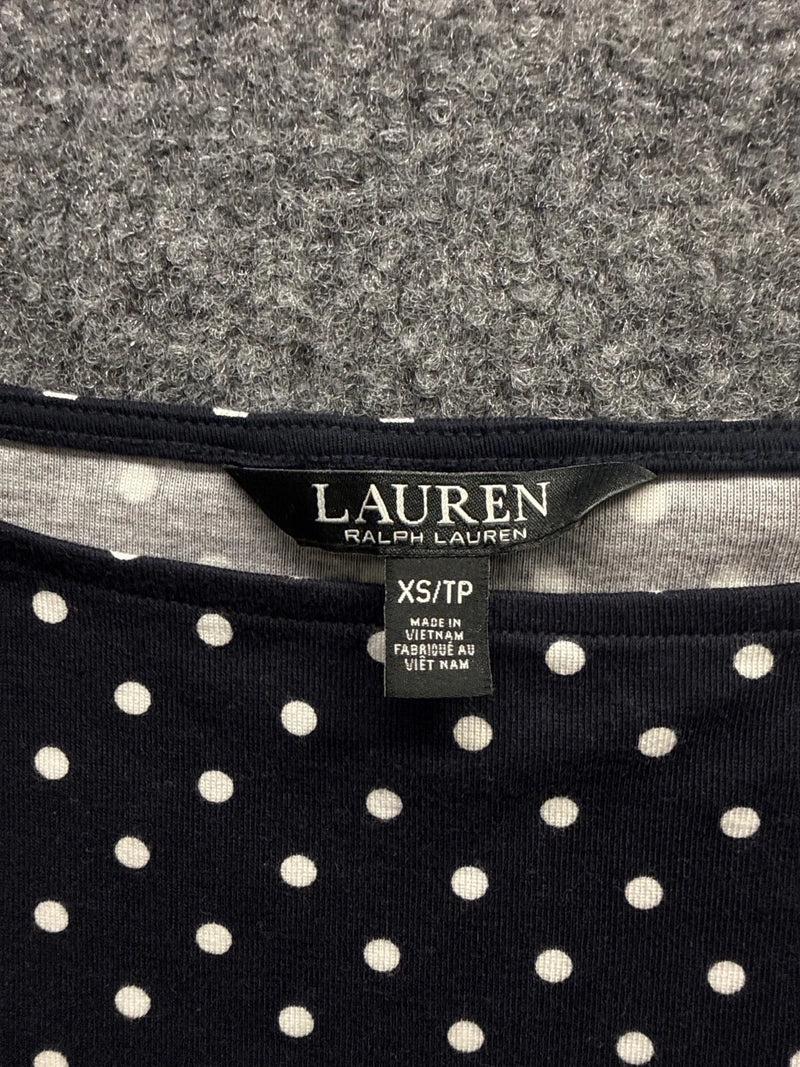 Lauren Ralph Lauren Shirt Blue and white Size XS Women's NWOT NWT
