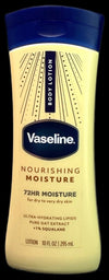 Vaseline Total Moisture Lotion Pure Oat Extract 10oz Pack of 3 New