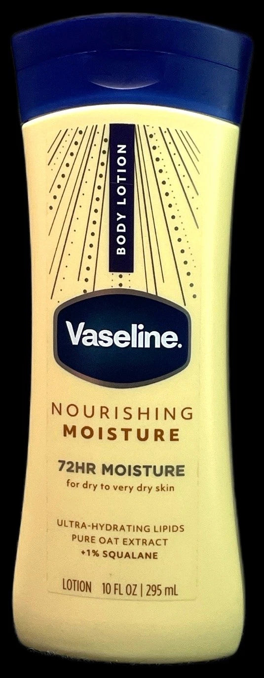 Vaseline Total Moisture Lotion Pure Oat Extract 10oz Pack of 3 New
