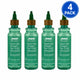 Raw Sugar Rosemary Vinegar Hair Rinse - 6oz - Shampoo Alternative - 4 Pack