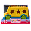 Play Right Xylophone School Bus 9-Piece Musical Shape Sorter Toy