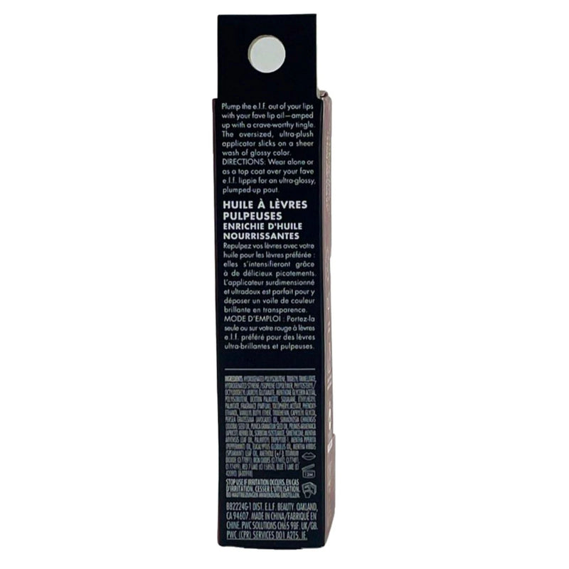 e.l.f. Glow Reviver Lip Oil Plumping Slicks on Shear High-Gloss 0.25 fl oz 3 Pac